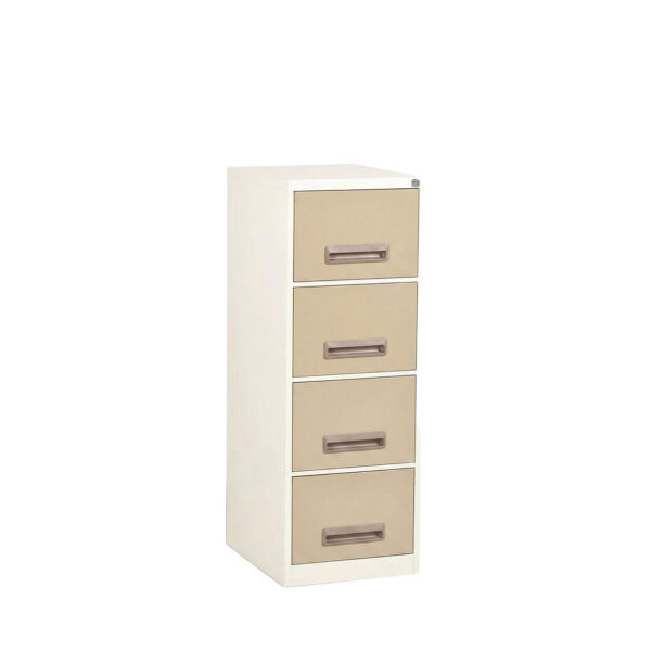 1320mm x 470mm Steel 4 Drawer Filing Cabinet