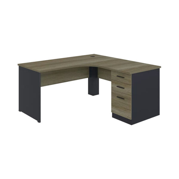 1600mm x 1600mm Cluster Office Desk (Wood-look)