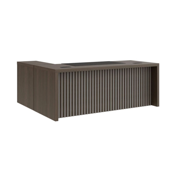2000mm Linear Office Desk (Acacia)