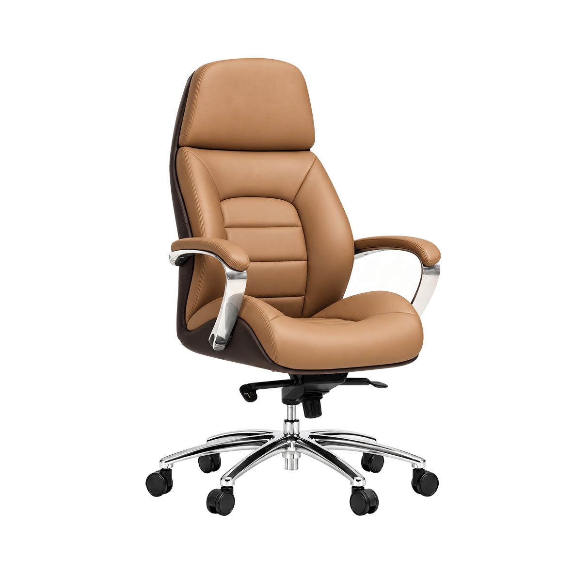 Belagio Highback PU (Brown)